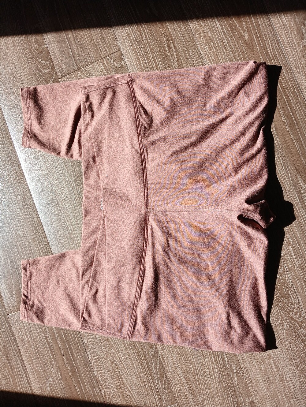 Old Navy Mauve Pinkish Orangish High-Waist Pants Leggings Sx 3X Clean Gusset EUC